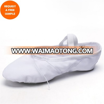 7000001 Wholesale Waimaotong Split Sole Canvas Ballet Shoes, Girls Ballet Shoes, Dance Wear