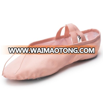 7000001Factory Wholesale Canvas Split Sole Cute Ballet Dance Shoes